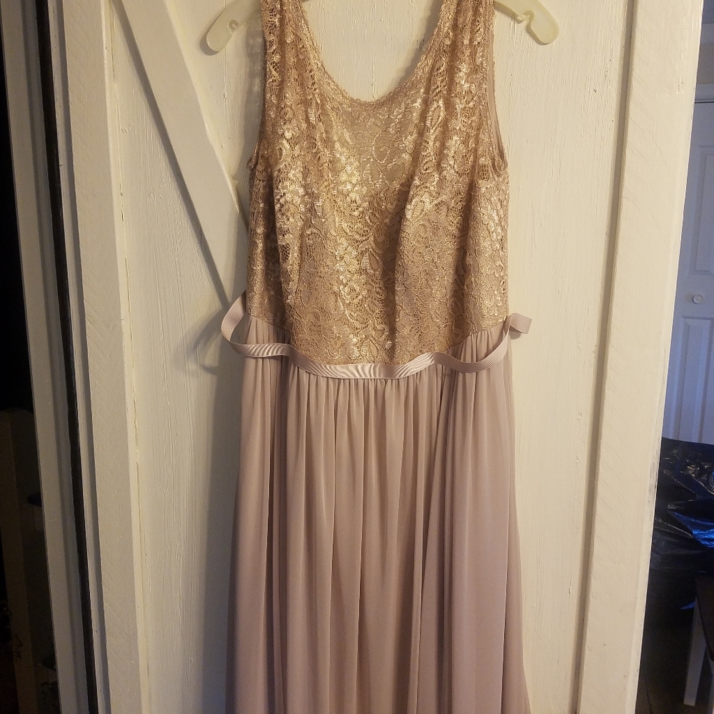 David's Bridal Lace Bridesmaids dresses
